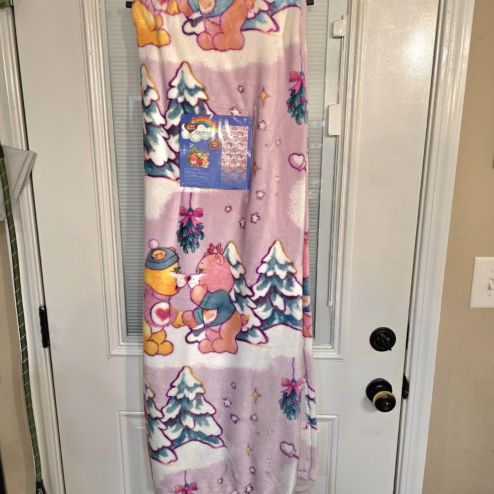 Catebear Christmas TWIN Blanket